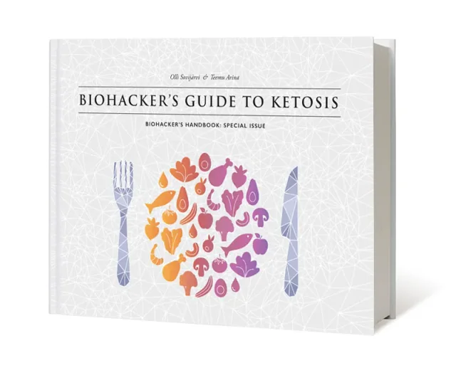 The cover of the free Biohacker's Guide to Ketosis