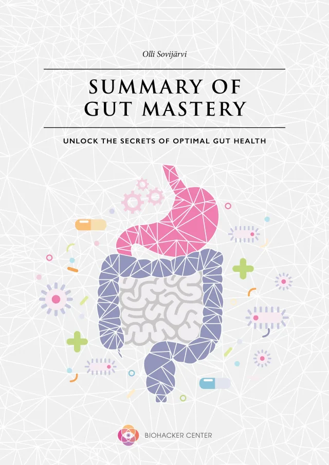The cover of the free 21-page Gut Mastery summary