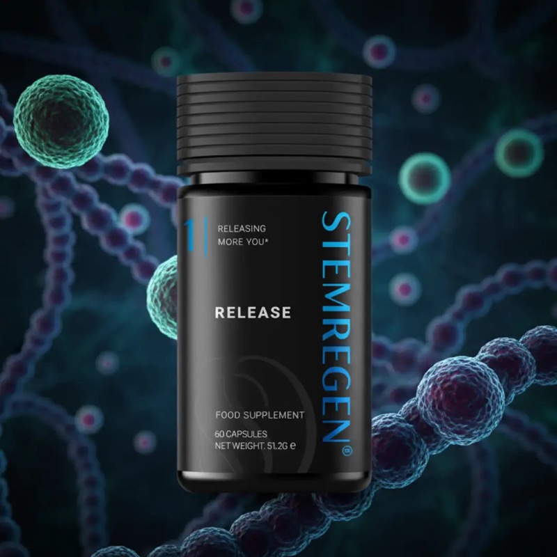 STEMREGEN Release: A blend of 8 ingredients: 6 herbal extracts, a beta-glucan extract, and colostrum