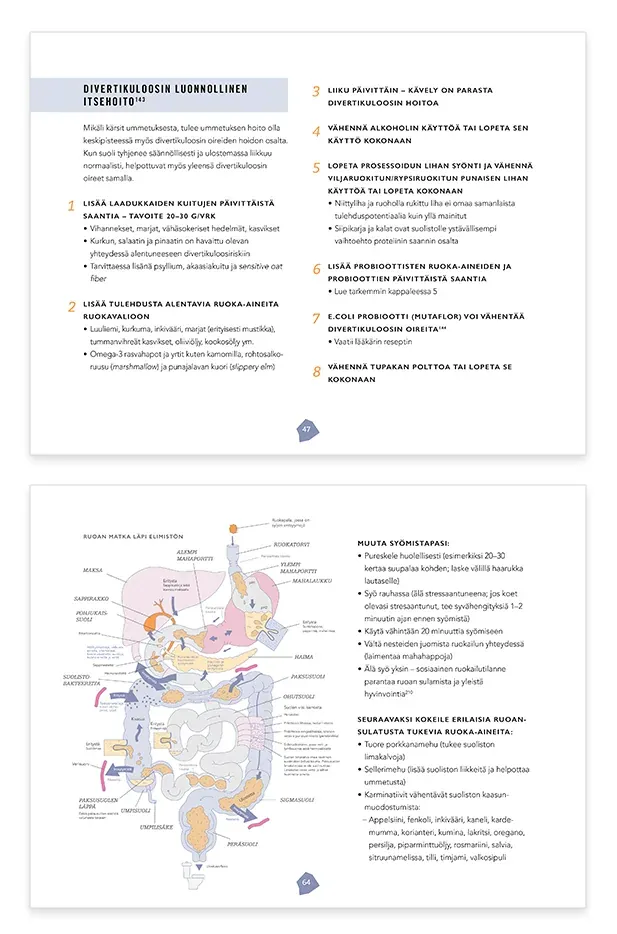 An interior spread from Gut Mastery: the self-treatment protocol for diverticulosis
